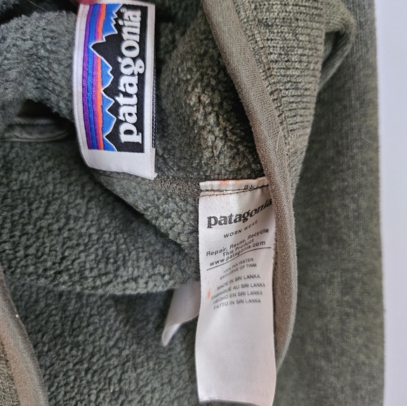 Boys patagonia xs 56 3/4 zip pullover - Picture 8 of 9